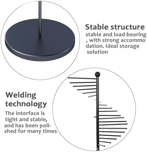 Vue 5 de Presentoir Autonome En Metal