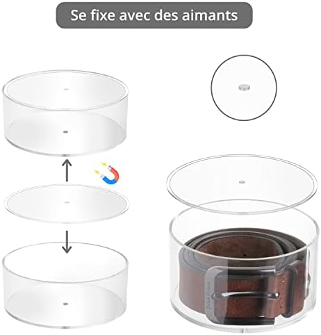 Vue 6 de Boite Rangement Ceinture Ronde