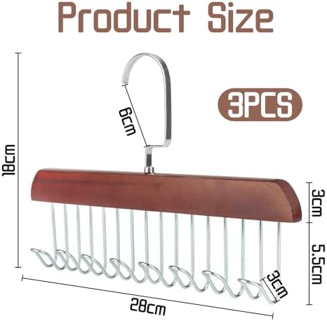Vue 2 de Lot De Portecravates En