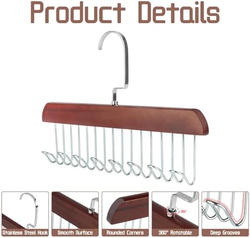 Vue 3 de Lot De Portecravates En