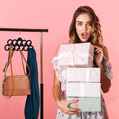 Vue 3 de Relaxdays Cintre Porte Foulards