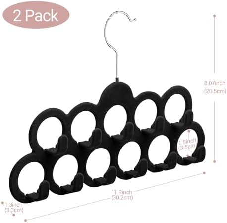 Vue 2 de Mangotree Cintre En Velours