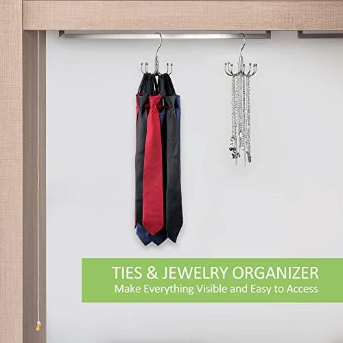 Vue 3 de Porte Ceinture Pour Placard