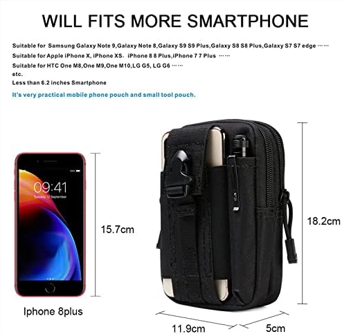 Vue 2 de Flintronic Sac Tactique Ceinture