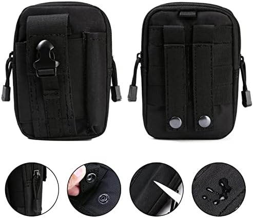 Vue 3 de Flintronic Sac Tactique Ceinture