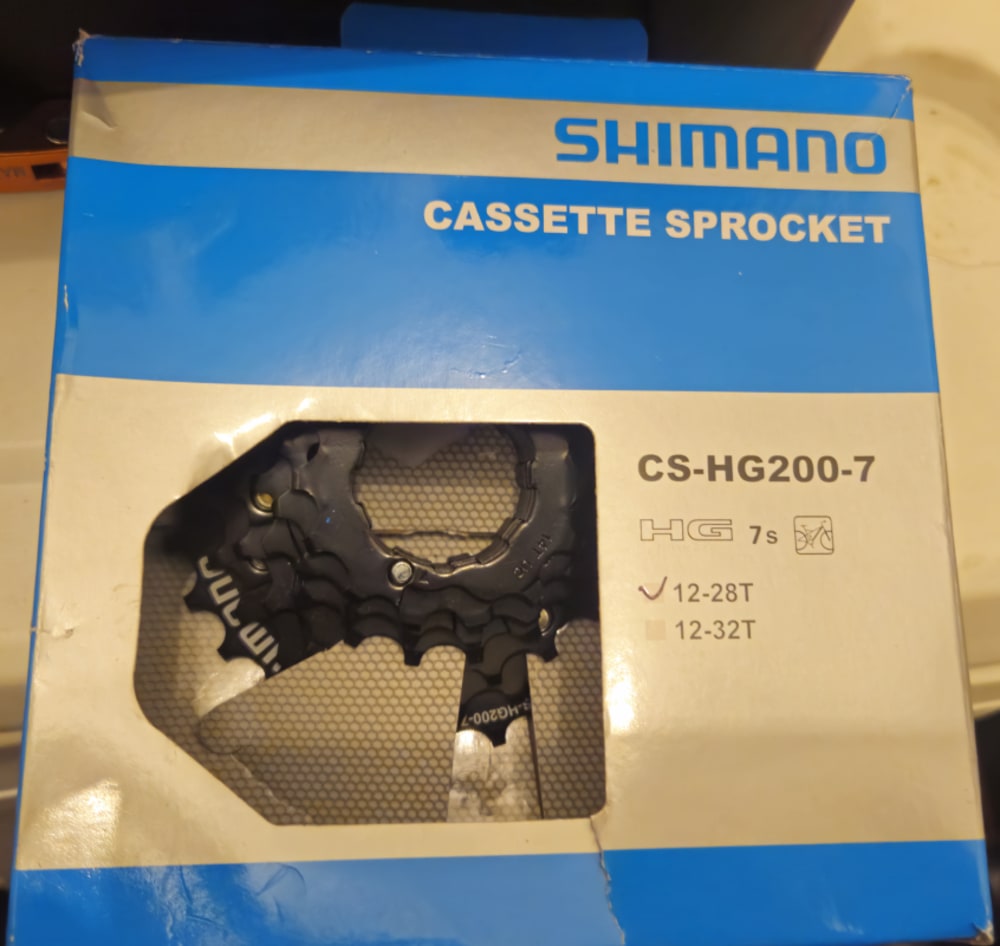 Piñon Cassette Shimano Cs Hg200 7v — Deportes en trueque