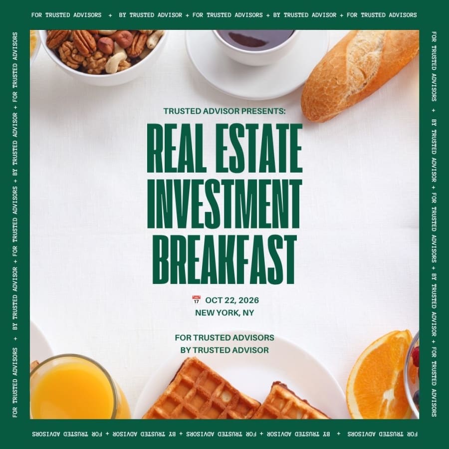 Real Estate Investment Breakfast poster