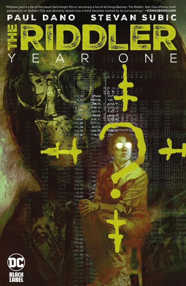 The Riddler: Year One (2023) Cover Art Download The Riddler: Year One (2023) Free