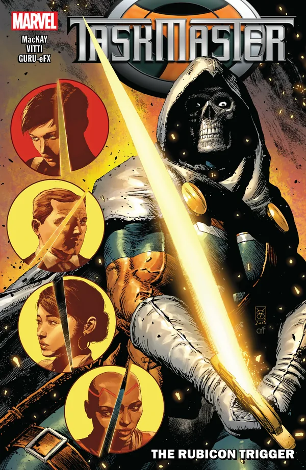 Taskmaster: The Rubicon Trigger (2021) Cover Art Download Taskmaster: The Rubicon Trigger (2021) Free