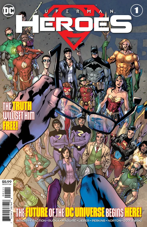 Superman: Heroes (2020) Cover Art Download Superman: Heroes (2020) Free
