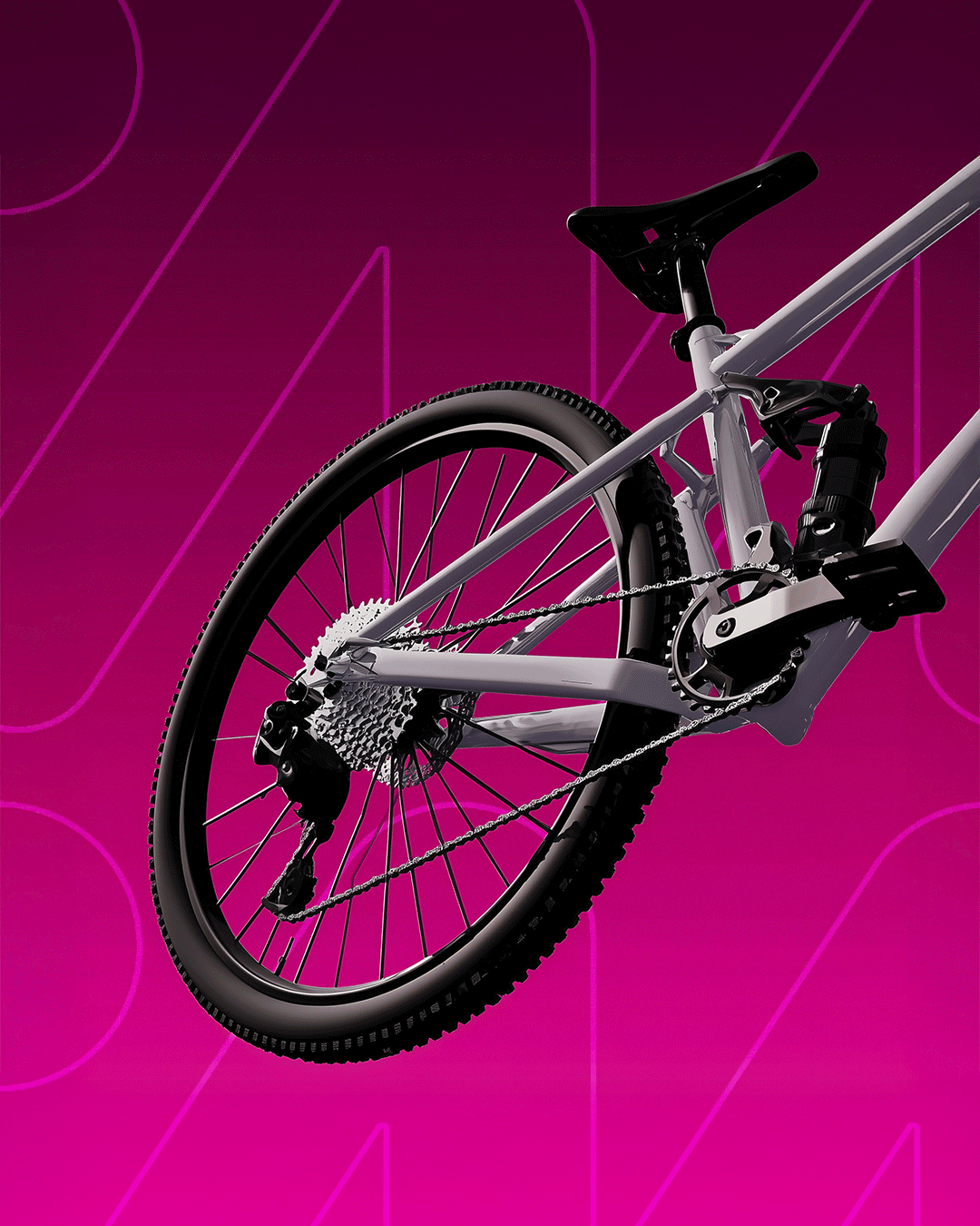 Proyecto de GarmendiTX: ciclista con la nueva identidad de marca