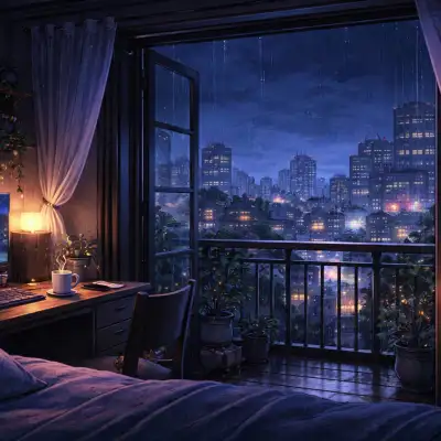 Room at night