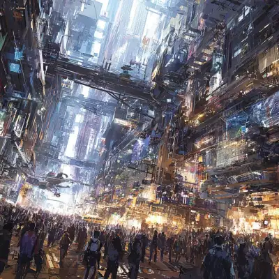 Futuristic city II