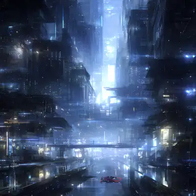 Sci fi city