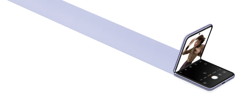 Large Flip Large Display Size