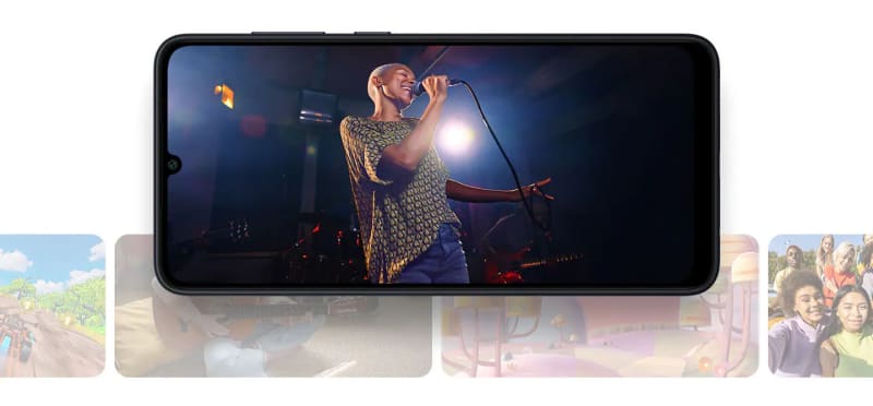 HD display for colour rich experience