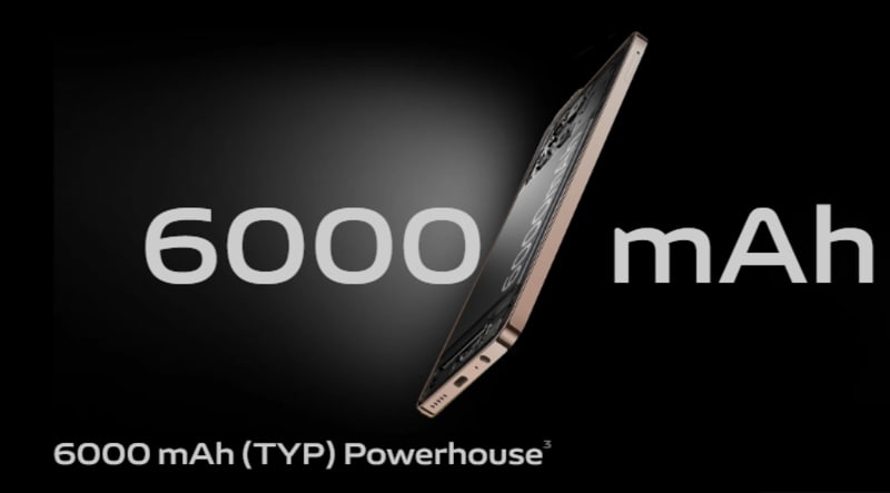 6000mAh Battery Which Really Counts