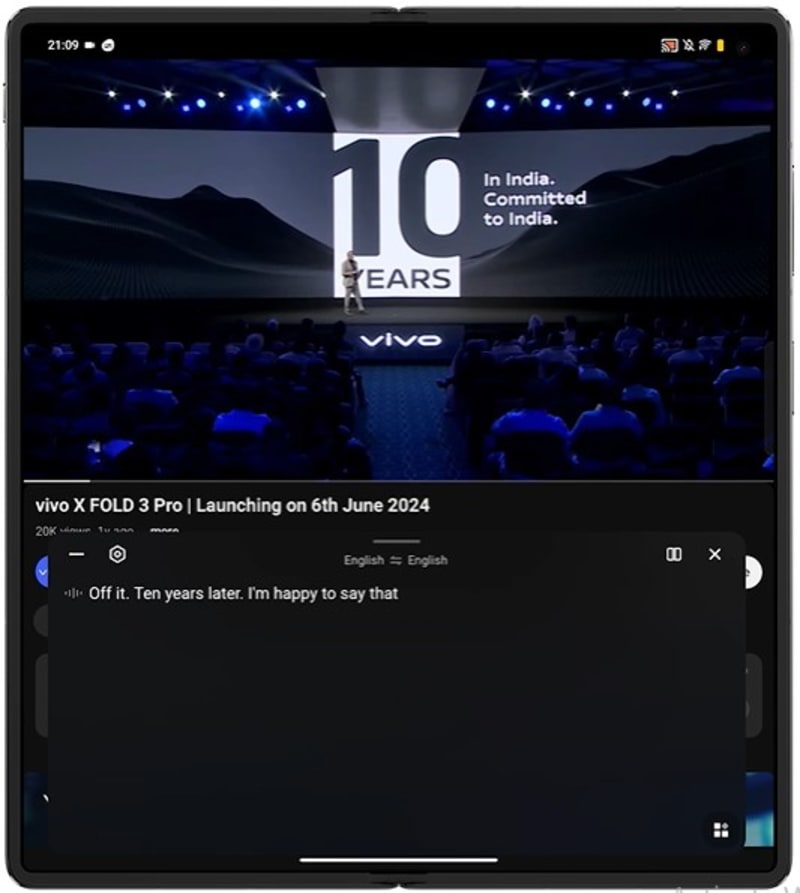 Premium Large-Format AMOLED Display