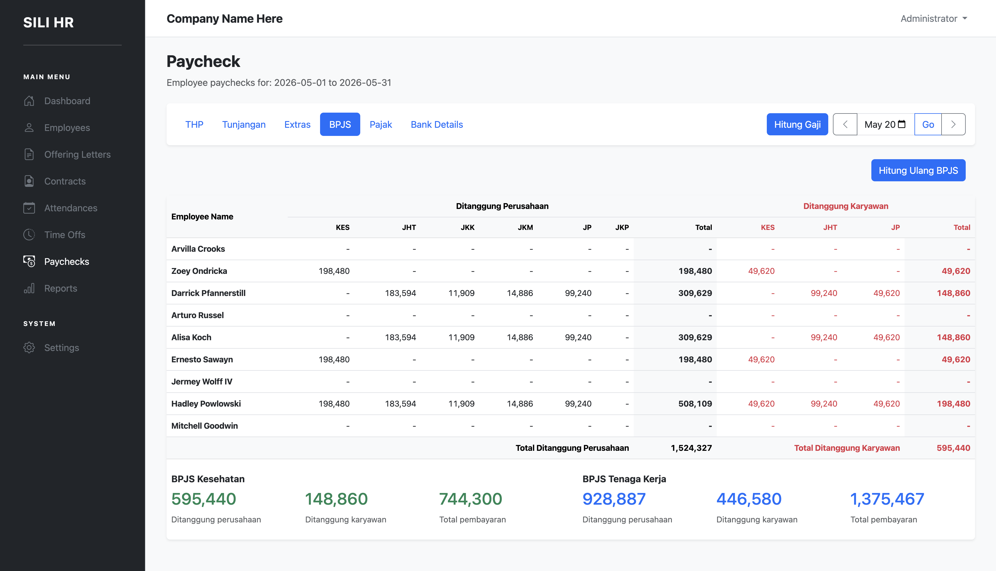 HR Information System