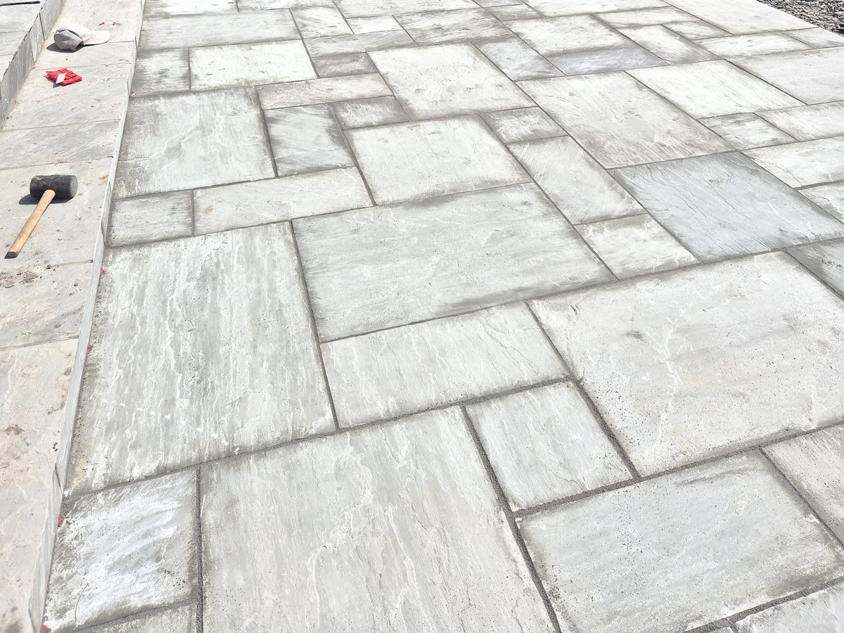 Indian sandstone patio, Dundee - Image 1 - McGregor Builders