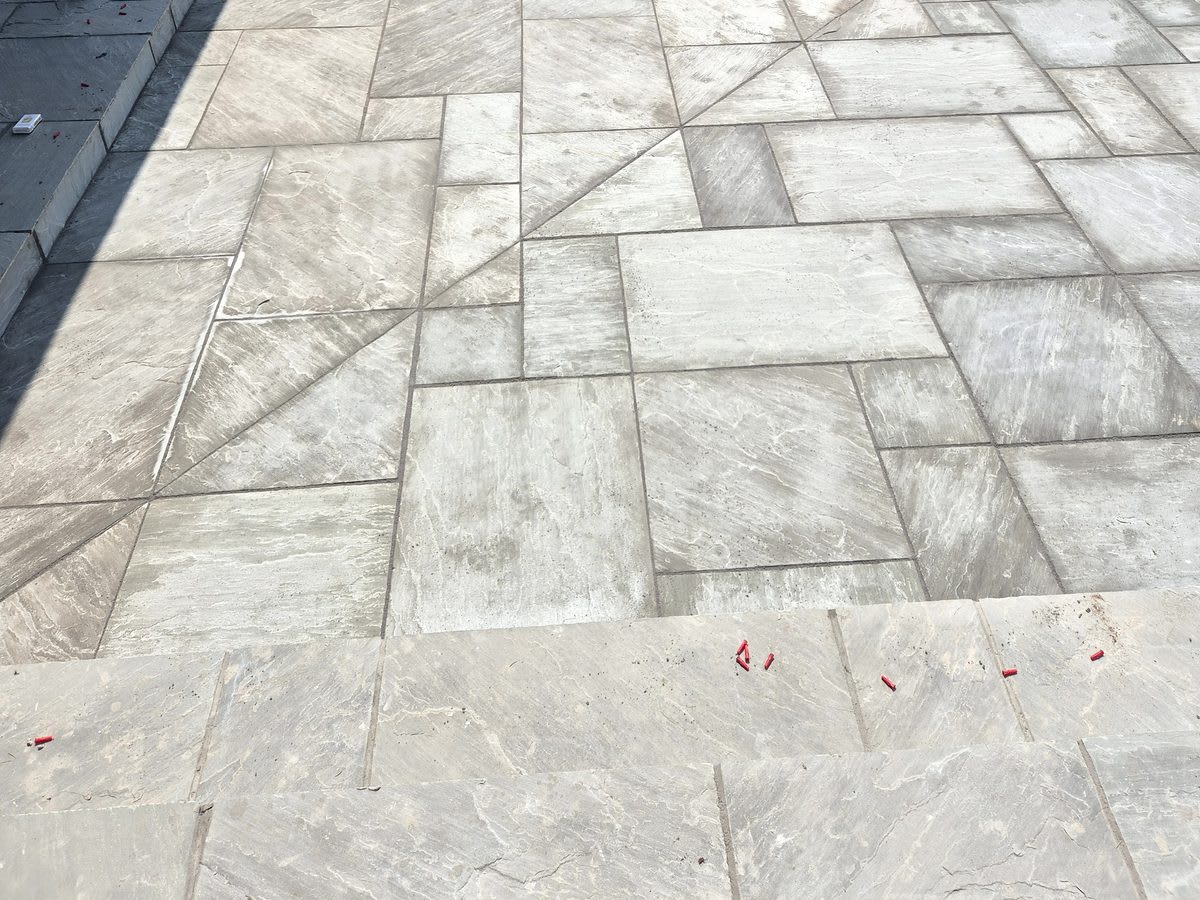 Indian sandstone patio, Dundee - Image 2 - McGregor Builders