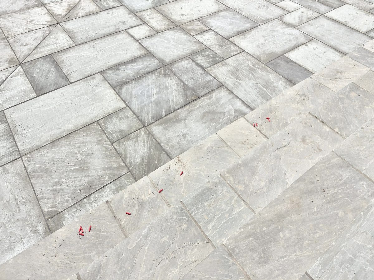 Indian sandstone patio, Dundee - Image 3 - McGregor Builders