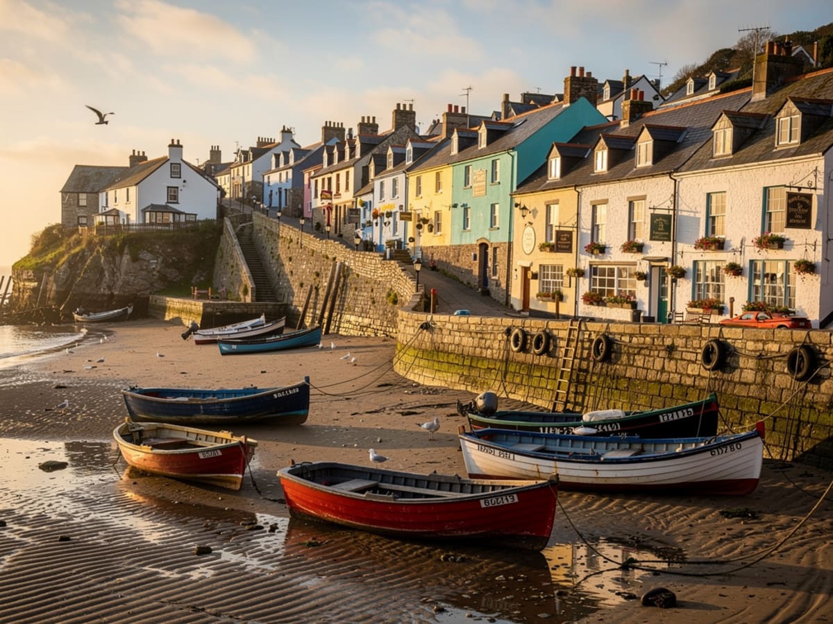 North Cornwall harbour