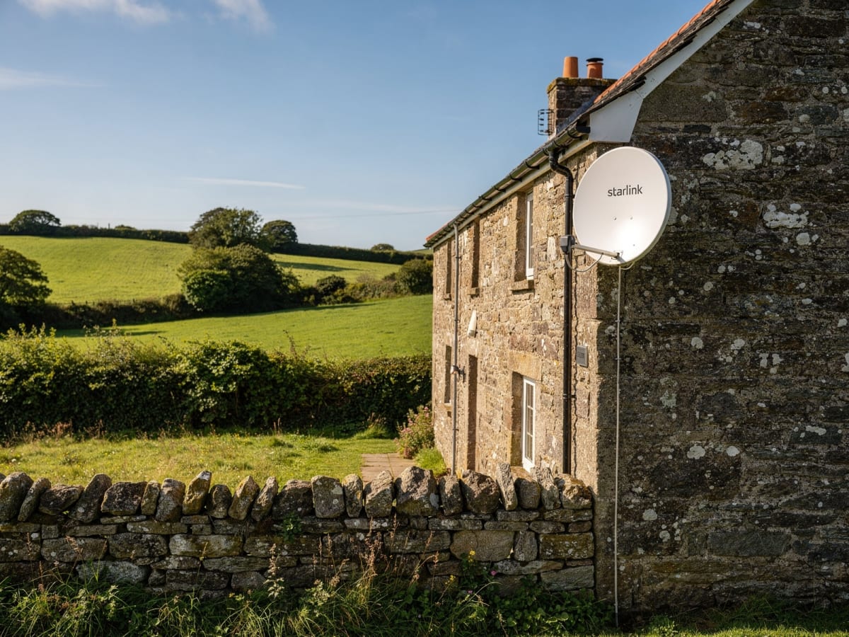 Starlink WiFi at Trecove