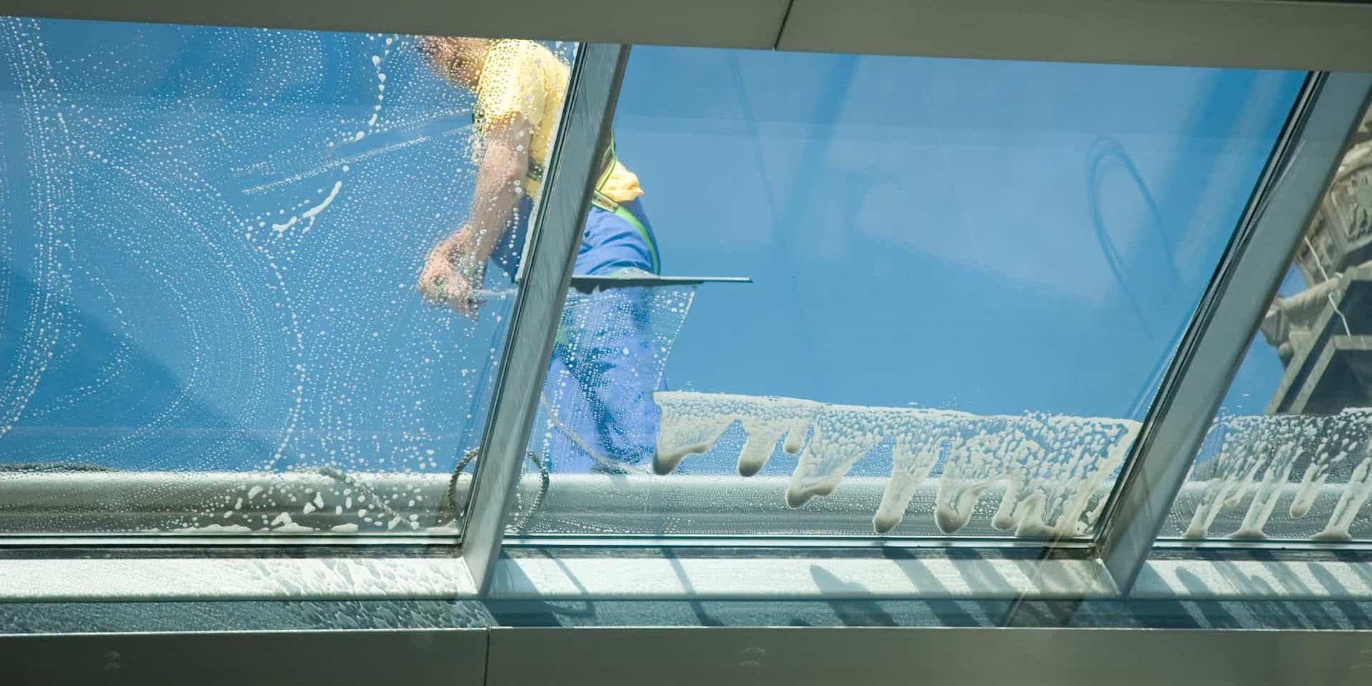 Conservatory roof glass cleaning, Bristol — TOUGH