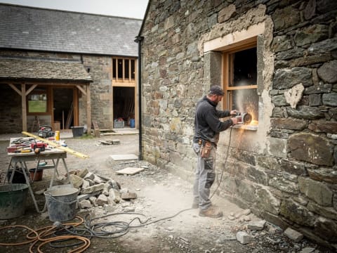 Steading conversion near Forfar - Image 2 - Masowa & Son