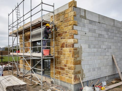 New build stonework in Perth - Image 2 - Masowa & Son