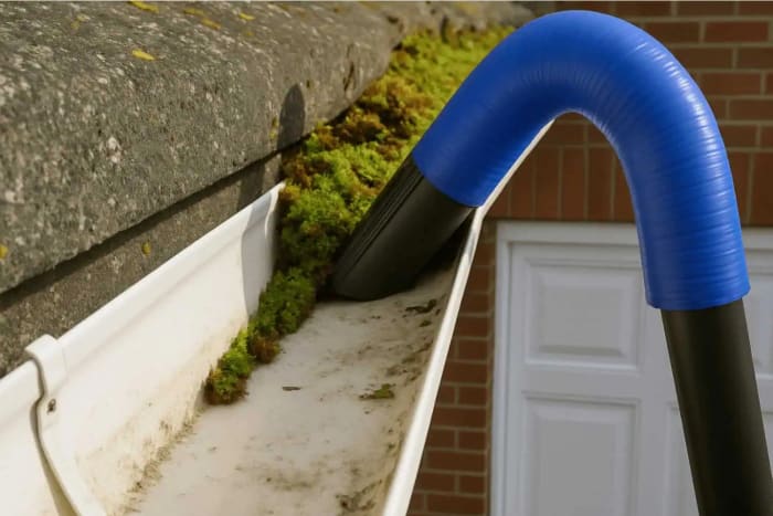 Gutter Clearing - Primgaard Exterior Cleaning Surrey