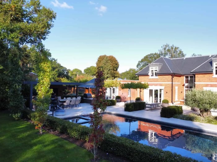 Luxury Family Garden & Outdoor Living Project in West Clandon, Surrey - project photo