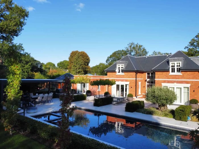 Luxury Family Garden & Outdoor Living Project in West Clandon, Surrey - project photo