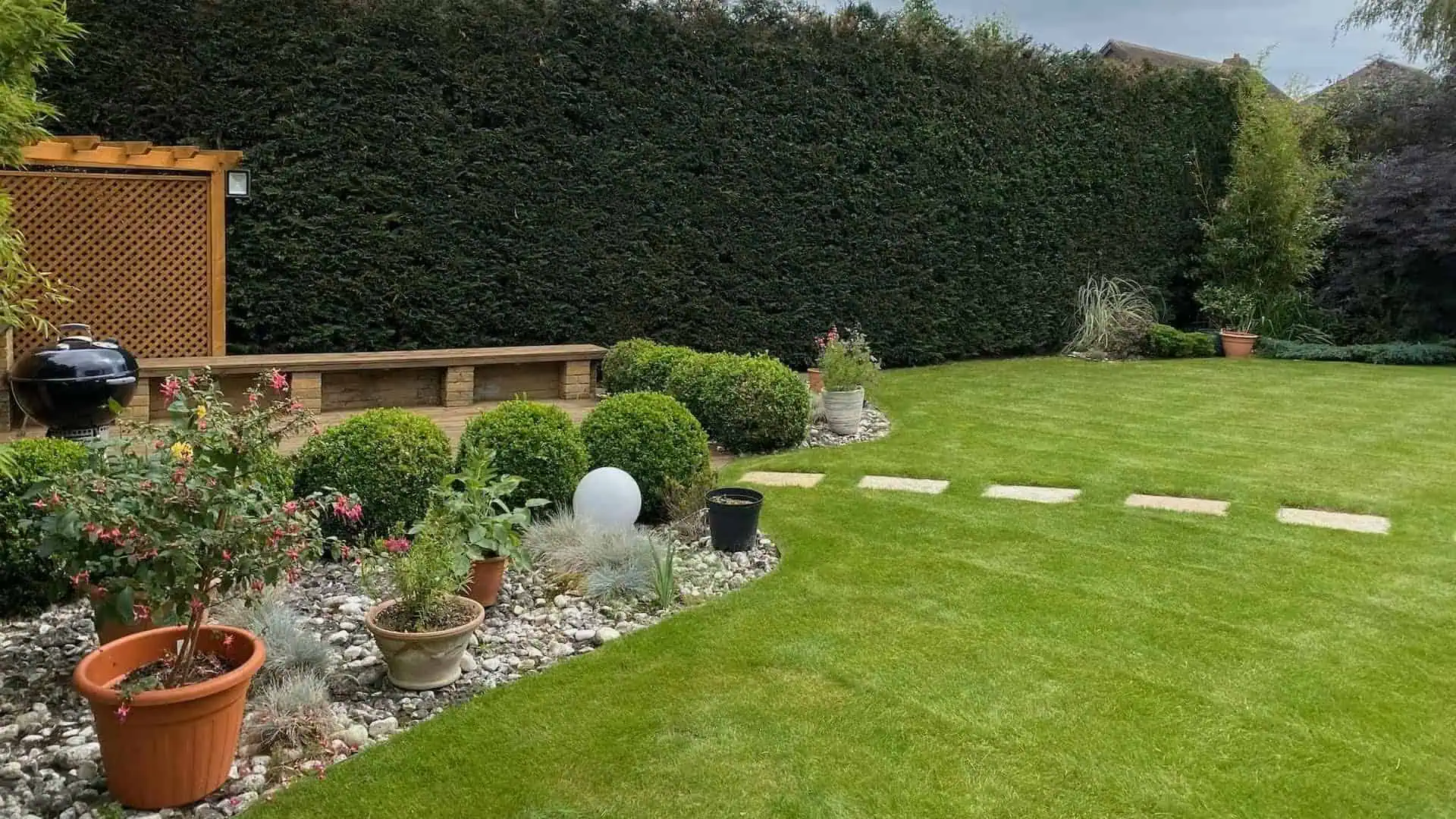 Garden maintenance and plant bed care