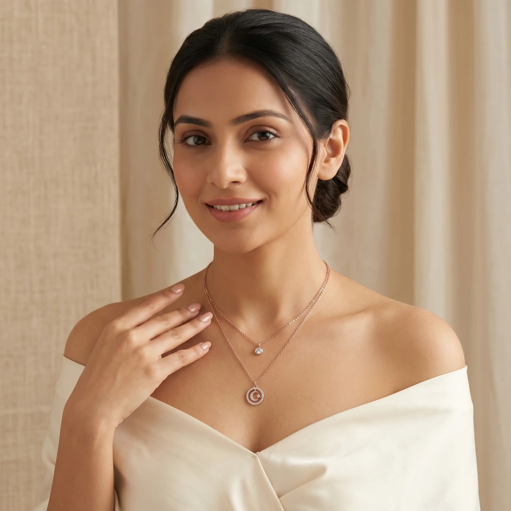Maya Celestial Layered Necklace 