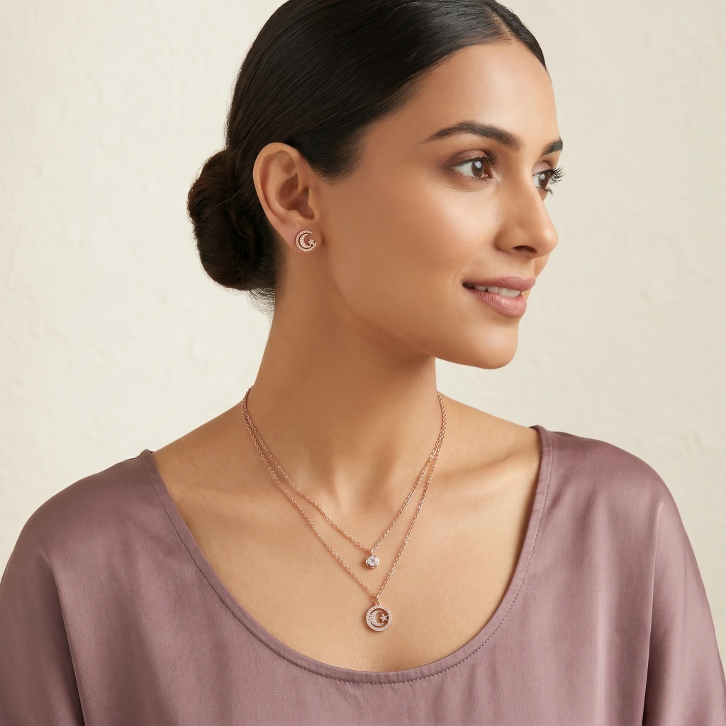 Maya Celestial Layered Necklace  image 4