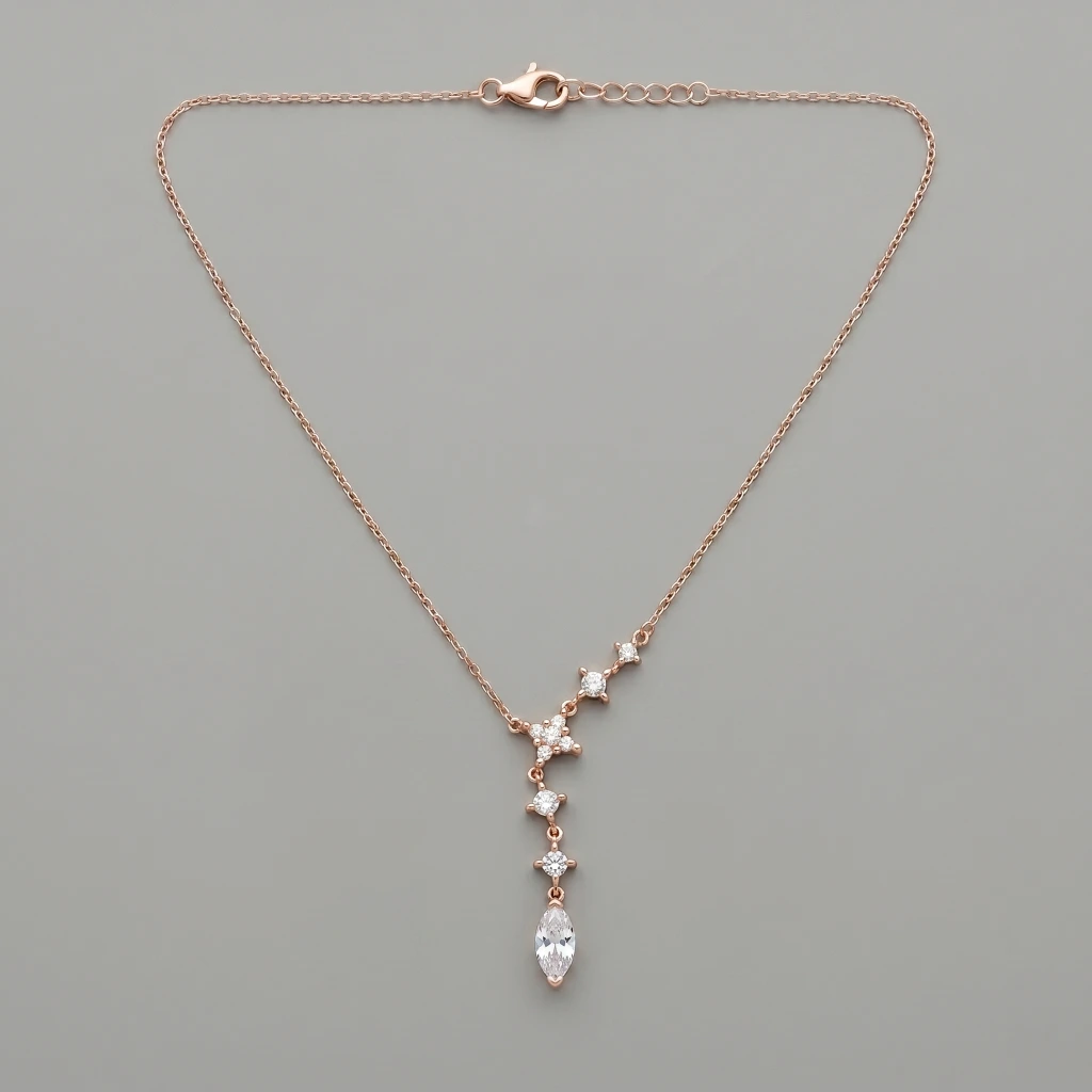 Navya Rose Lariat Necklace image 2