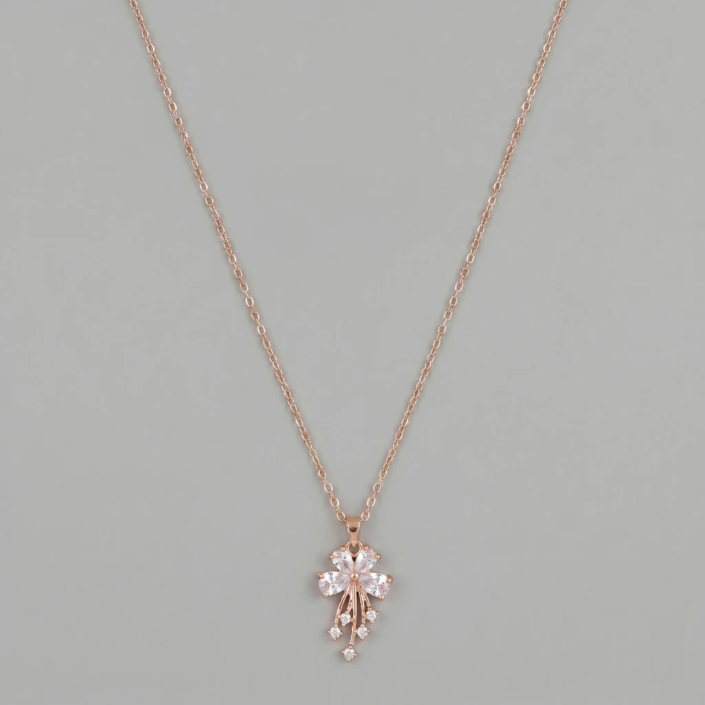 The Jia Floral Pendant Necklace image 2