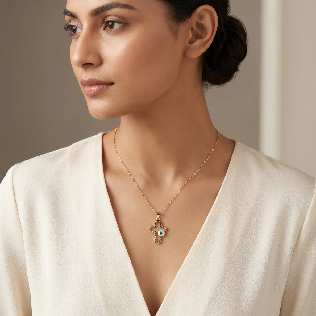 The Zara Cross Pendant image 1