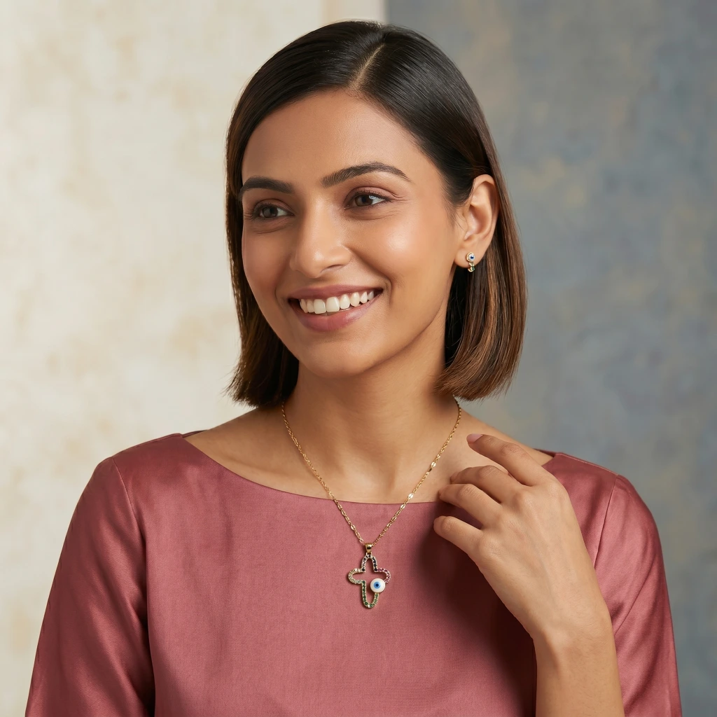 The Zara Cross Pendant image 3