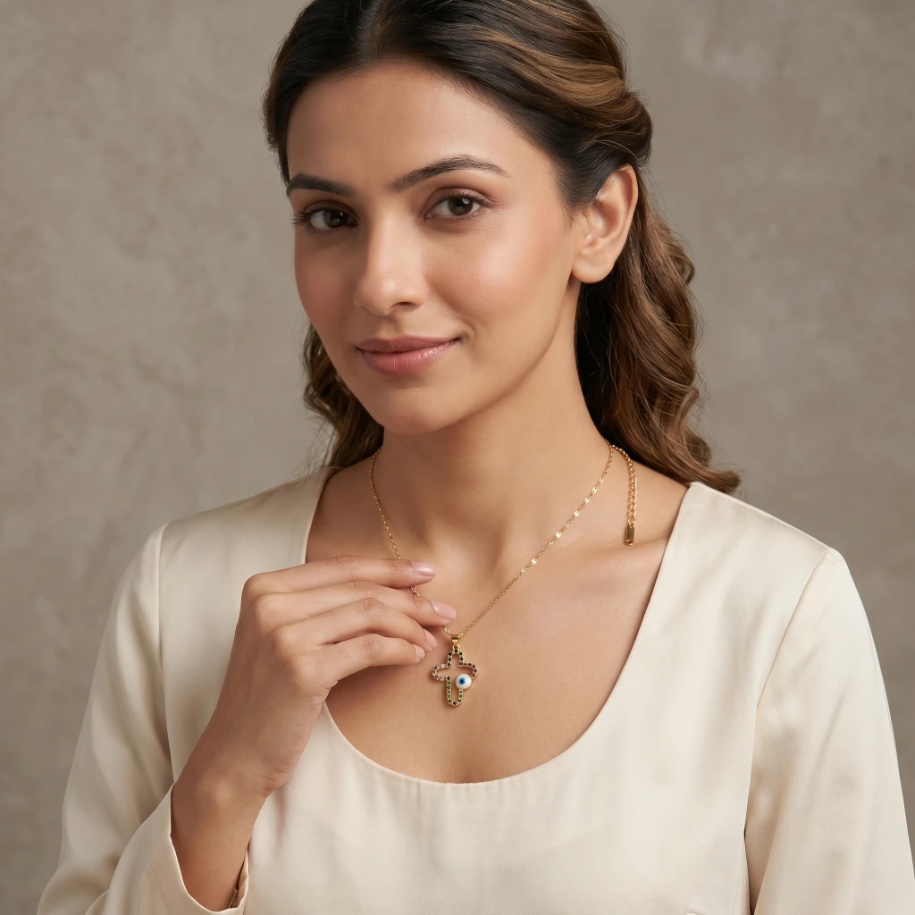 The Zara Cross Pendant image 4