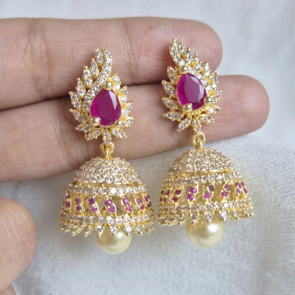 Vanya Royale Jhumkas image 3