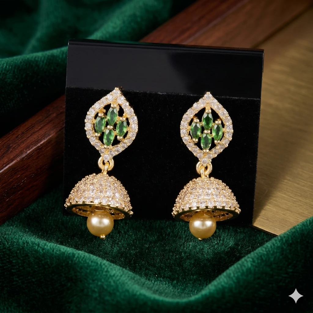 Aavya Royal Jhumkas image 3