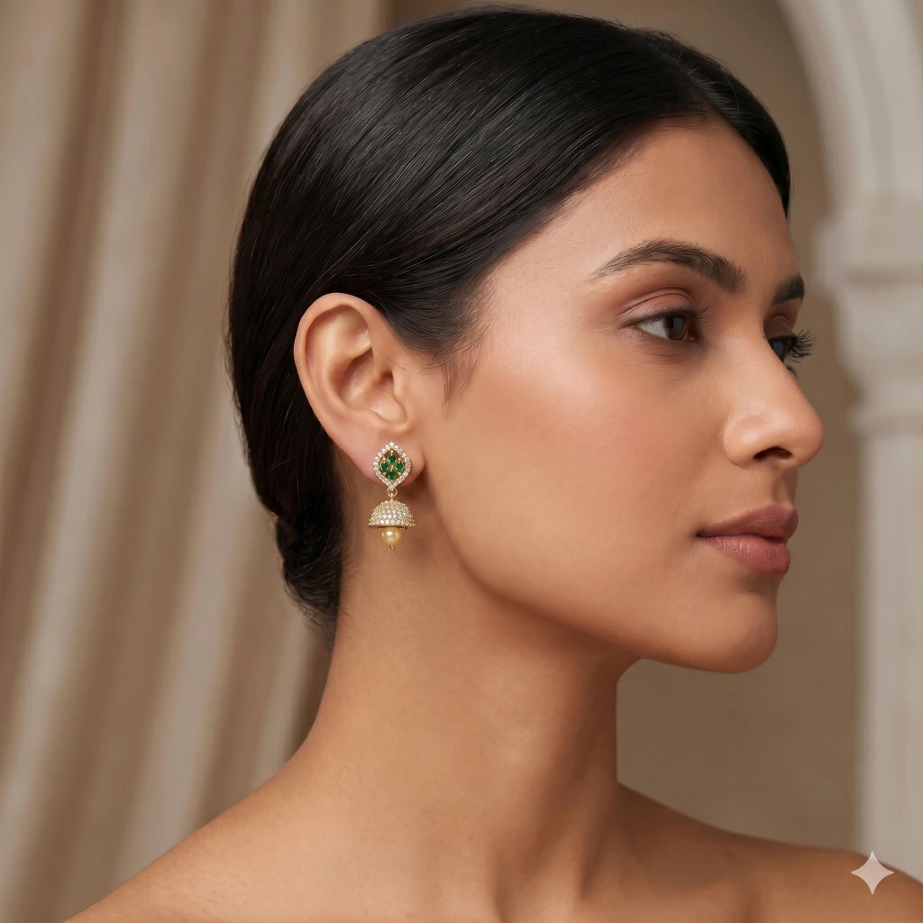 Aavya Royal Jhumkas image 2
