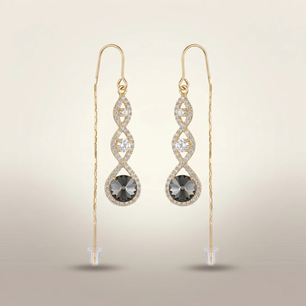 Suhasini Threader Earrings image 3