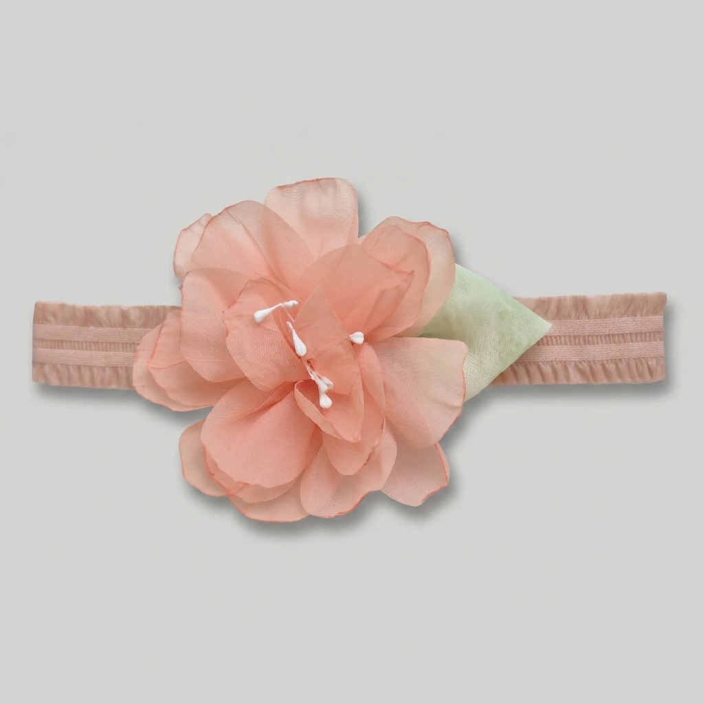 QDORA Yellow Flower Elastic Headband image 2