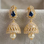 Azure Royale Heritage Jhumkas