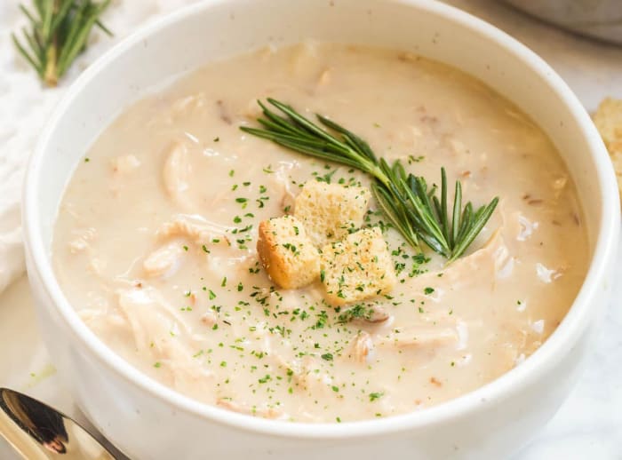 Creamy Chicken Soup