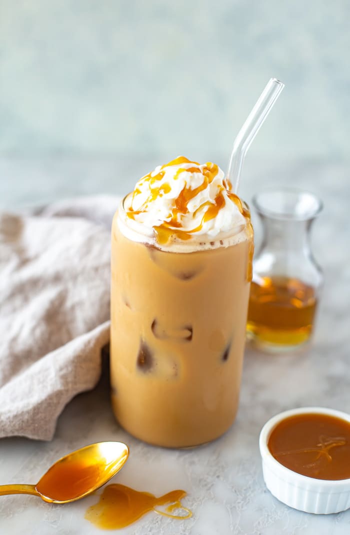 Iced Caramel Latte